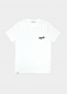 Preview: T-Shirt "egoFM Pocket" - weiß, unisex